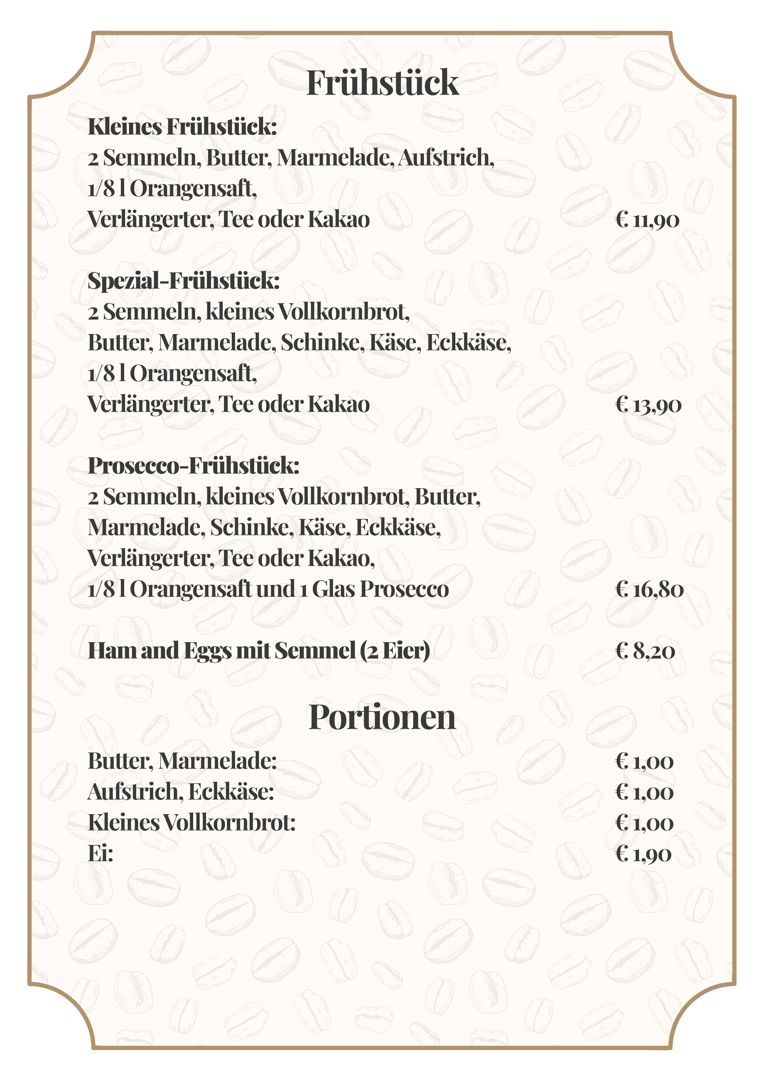 Speisekarte Seite 4
